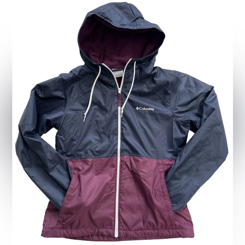 Columbia Center Ridge fleece lined‎ windbreaker jacket